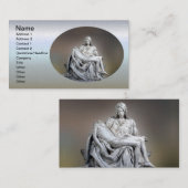 Michelangelo - The Pieta Visitekaartje (Voorkant / Achterkant)