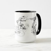 Michelangelo Titian en Raphael (15 oz) Mok (Voorkant rechts)