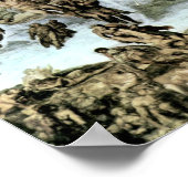 Michelangelo Unterberger - De jongste rechtbank Poster (Hoek)