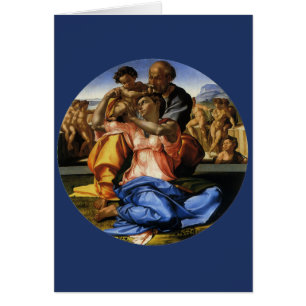 Michelangelo's Doni Tondo of Doni Madonna