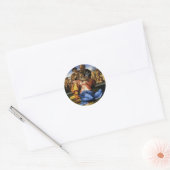 Michelangelo's Doni Tondo of Doni Madonna Ronde Sticker (Envelop)