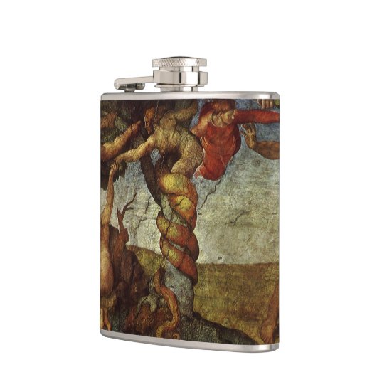 Michelangelo's Herfst en Uitwijzing, Hof van Eden Heupfles (Links)