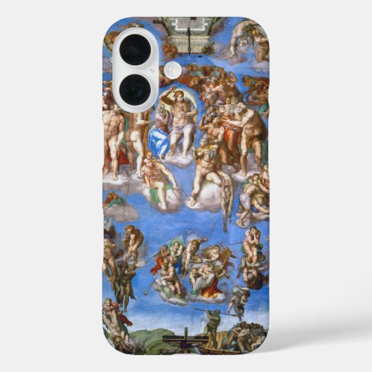 Michelangelo's Het Laatste Oordeel Case-Mate iPhone Case (Achterkant)