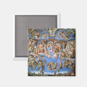 Michelangelo's Het Laatste Oordeel Magneet (Voorkant / Achterkant)