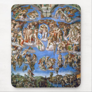 Michelangelo's Het Laatste Oordeel Muismat