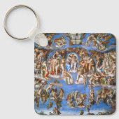 Michelangelo's Het Laatste Oordeel Sleutelhanger (Voorkant)