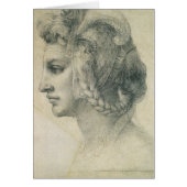 Michelangelo's ideale hoofd van een vrouw (Voorkant)