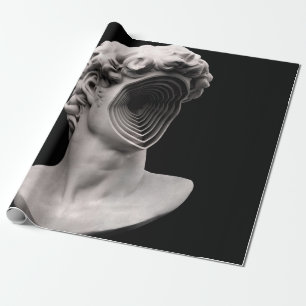 Michelangelo's klassieke borstkop cadeaupapier