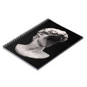 Michelangelo's klassieke borstkop notitieboek (Linkerzijde)