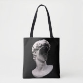 Michelangelo's klassieke borstkop tote bag (Voorkant)