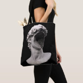 Michelangelo's klassieke borstkop tote bag (Dichtbij)