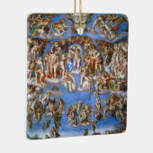 Michelangelo's laatste oordeel keramisch ornament (Rechts)