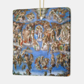 Michelangelo's laatste oordeel keramisch ornament (Links)