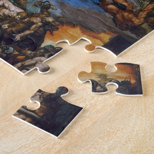 Michelangelo's laatste oordeel legpuzzel (Zijkant)