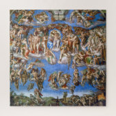 Michelangelo's laatste oordeel legpuzzel (Verticaal)