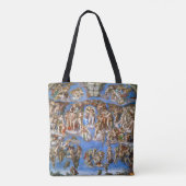 Michelangelo's laatste oordeel tote bag (Achterkant)