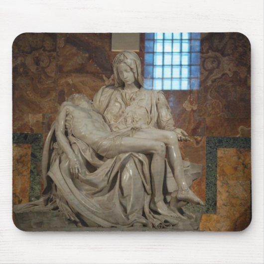 Michelangelo's Pieta in... Muismat (Voorkant)