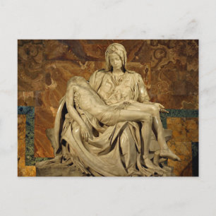 Michelangelo's Pieta in St. Peter's Basilica Briefkaart