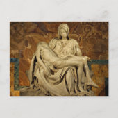Michelangelo's Pieta in St. Peter's Basilica Briefkaart (Voorkant)