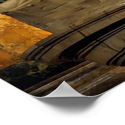 Michelangelo's Pieta in St. Peter's Basilica Poster (Hoek)