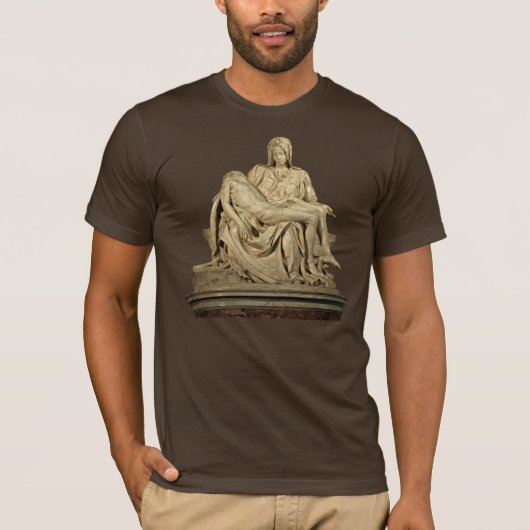 Michelangelo's Pieta T-shirt (Voorkant)