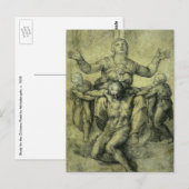 Michelangelo's Pieta voor Vittoria Colonna Briefkaart (Voorkant / Achterkant)