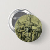 Michelangelo's Pieta voor Vittoria Colonna Ronde Button 5,7 Cm (Voorkant /achterkant)