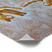 Michelangelo's schepping van Adam Poster (Hoek)