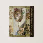 Michelangelo's Schepping van Man (Schepping van Ad Legpuzzel (Verticaal)