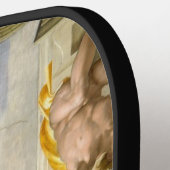 Michelangelo's Schepping van Man (Schepping van Ad Pickleball Paddle (Links Detail)