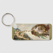 Michelangelo's Schepping van Man (Schepping van Ad Sleutelhanger (Achterkant)