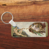 Michelangelo's Schepping van Man (Schepping van Ad Sleutelhanger (Achterkant)