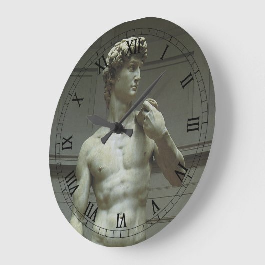 Michelangelo's standbeeld van David Grote Klok (Hoek)