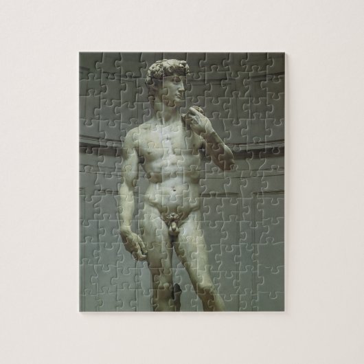 Michelangelo's standbeeld van David Legpuzzel (Verticaal)
