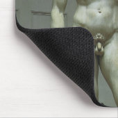 Michelangelo's standbeeld van David Muismat (Hoek)