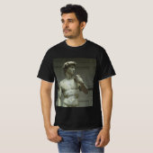 Michelangelo's standbeeld van David T-shirt (Voorkant volledig)