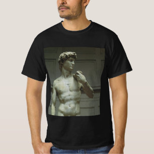 Michelangelo's standbeeld van David T-shirt