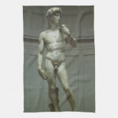 Michelangelo's standbeeld van David Theedoek (Verticaal)