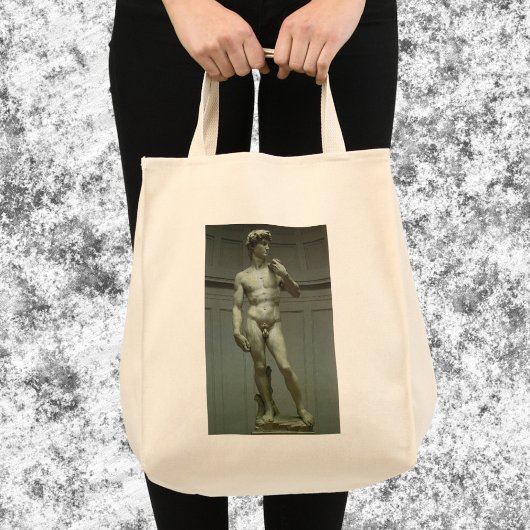 Michelangelo's standbeeld van David Tote Bag