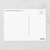 Michelangelo's studie van een Libische Sibille Briefkaart (Achterkant)