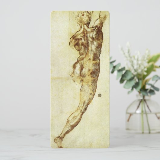 Michelangelo's studie voor de slag bij Cascina (Staand voorkant)