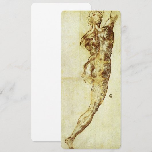 Michelangelo's studie voor de slag bij Cascina (Voorkant / Achterkant)