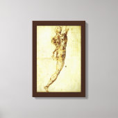 Michelangelo's studie voor de slag bij Cascina Canvas Afdruk (Voorkant)
