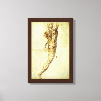 Michelangelo's studie voor de slag bij Cascina