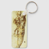 Michelangelo's studie voor de slag bij Cascina Sleutelhanger (Achterkant)