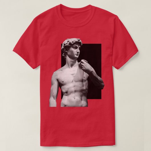 Michelangelox27s David T-shirt (Design voorkant)