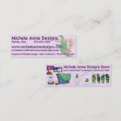 Michele Anne Design Mini Visitekaartje (Voorkant / Achterkant)