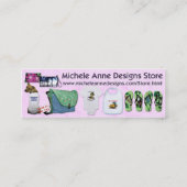 Michele Anne Design Mini Visitekaartje (Achterkant)