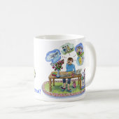 michele art, pinkcake, Celebrating MSG Central! Koffiemok (Voorkant rechts)