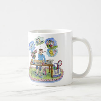 michele art, pinkcake, Celebrating MSG Central! Koffiemok